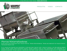 Tablet Screenshot of nixtamalmx.com